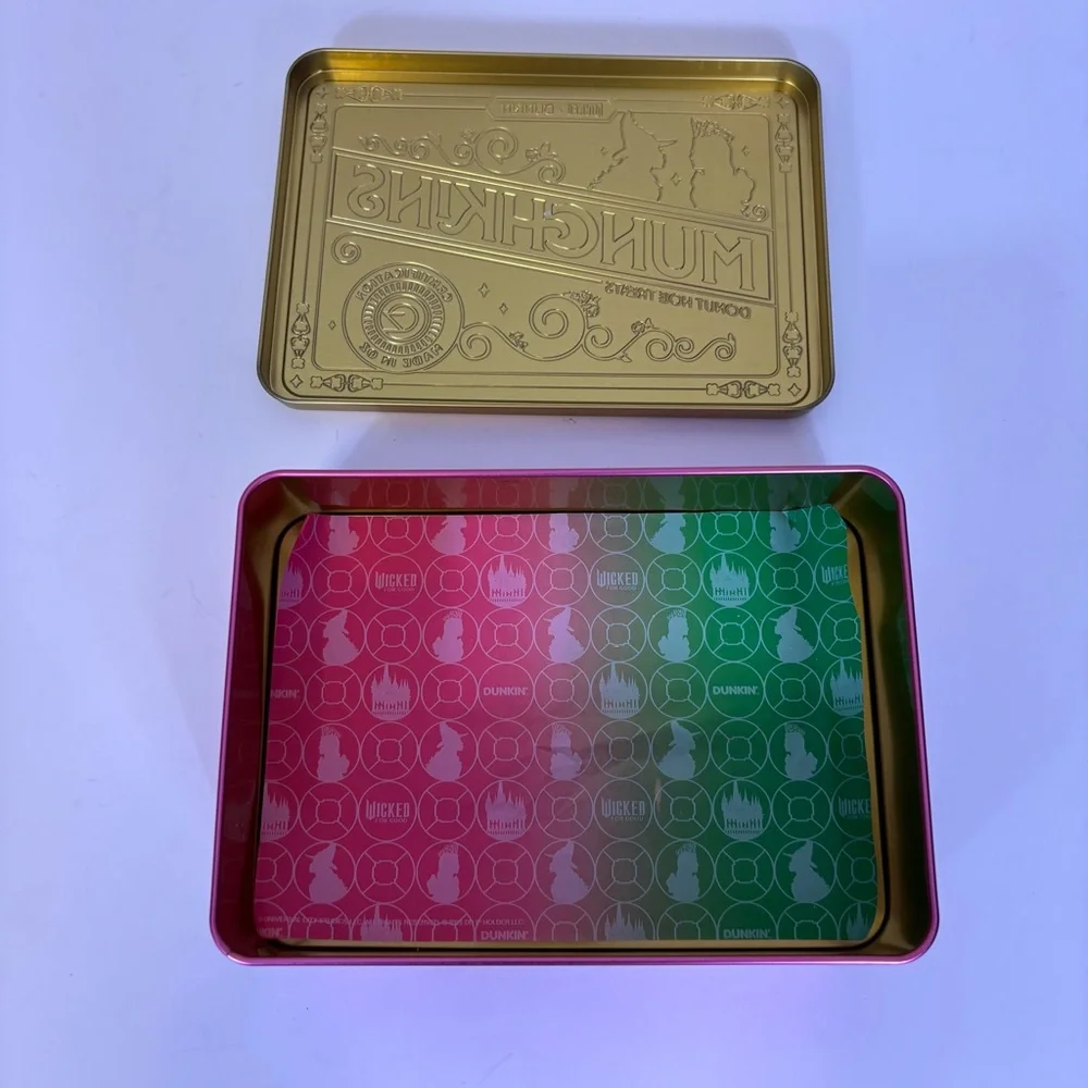 Wicked x Dunkin' Munchkins Green Tin Box‎